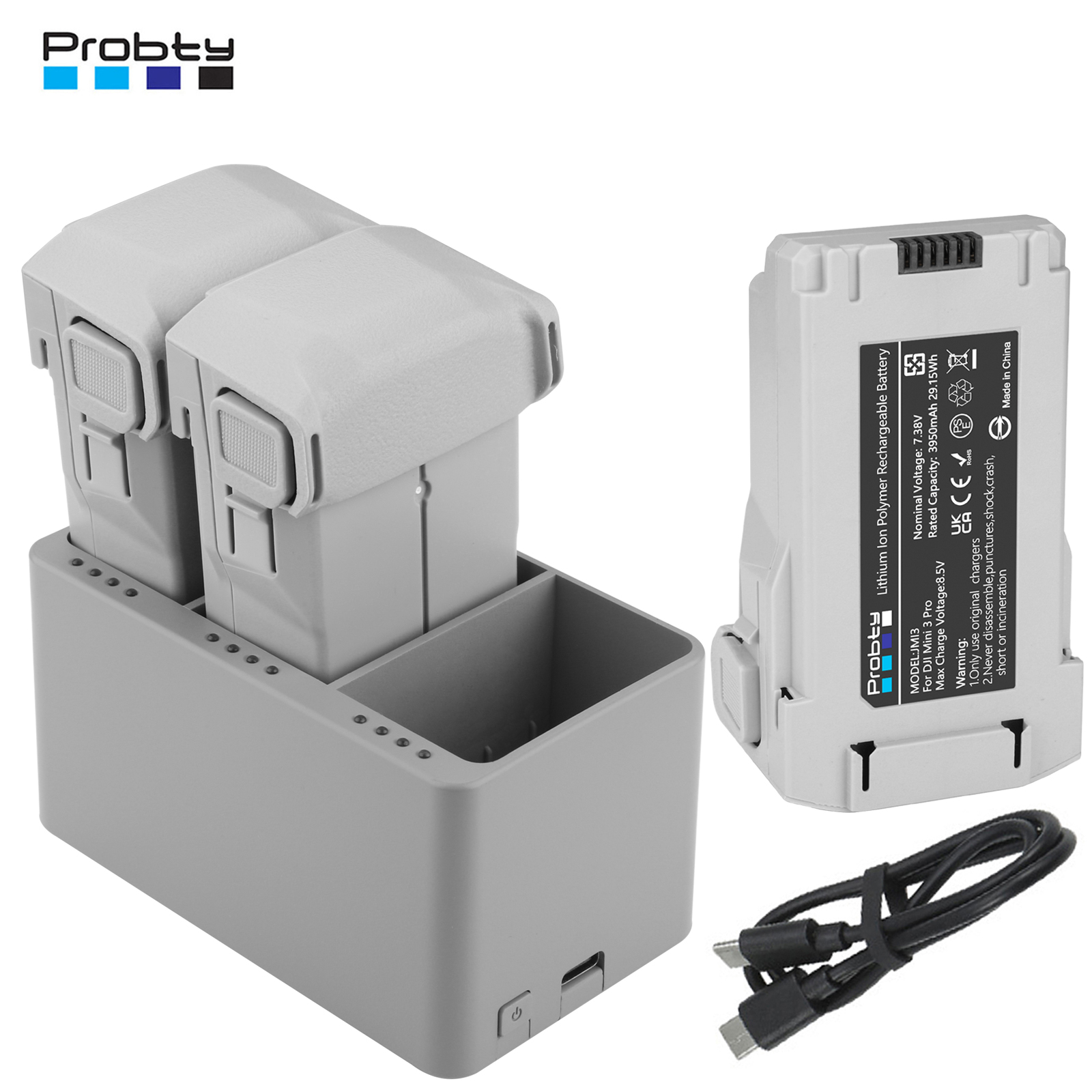 Drone Battery Balance Charger - For DJI Mini 3/3 Pro/Mini 3