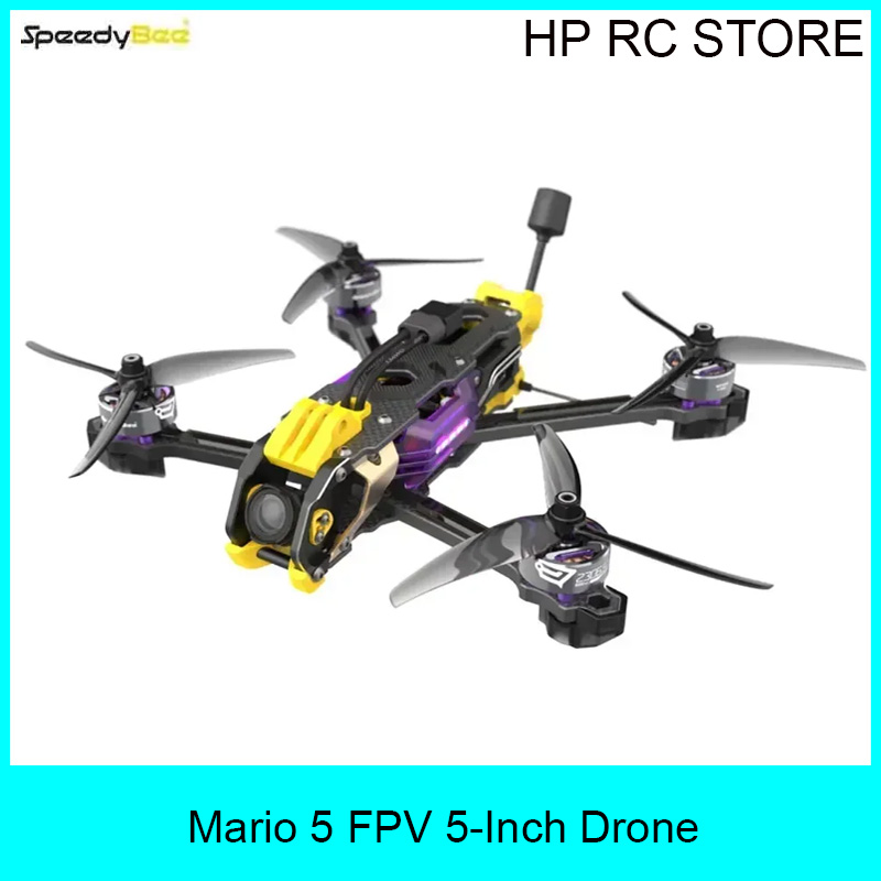 SpeedyBee Mario 5 FPV 5-Inch D - огляд і ціна Drone Battery 6S