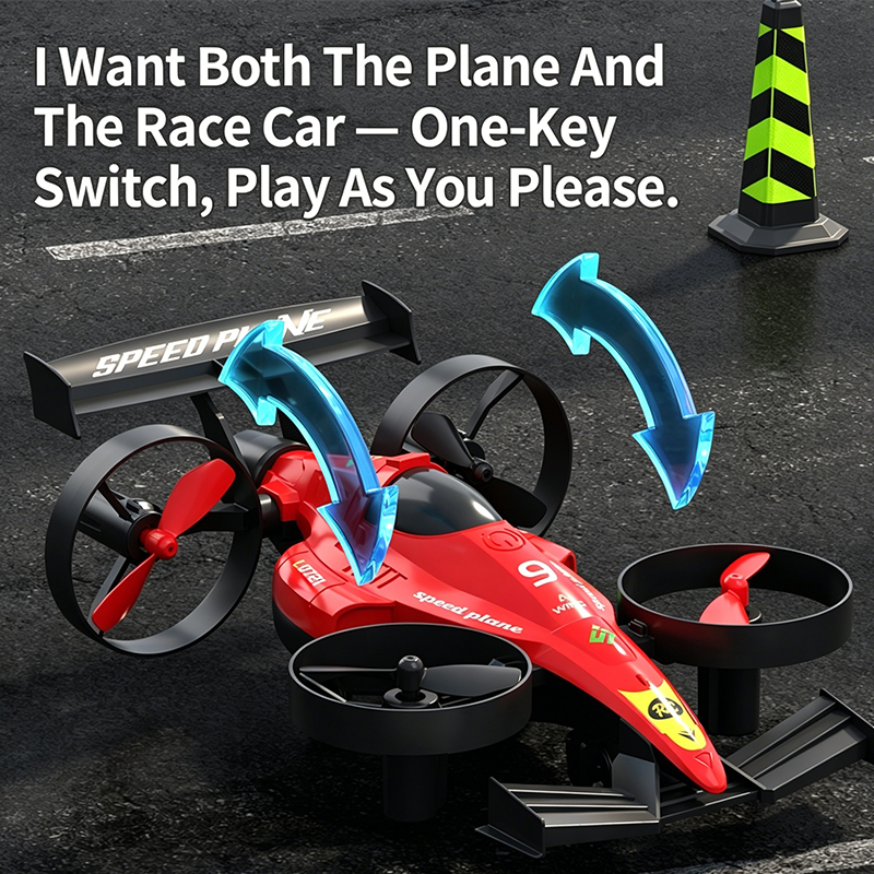 Drone 2 In 1 Flying RC Car Hel - огляд і ціна Drone Battery Plate
