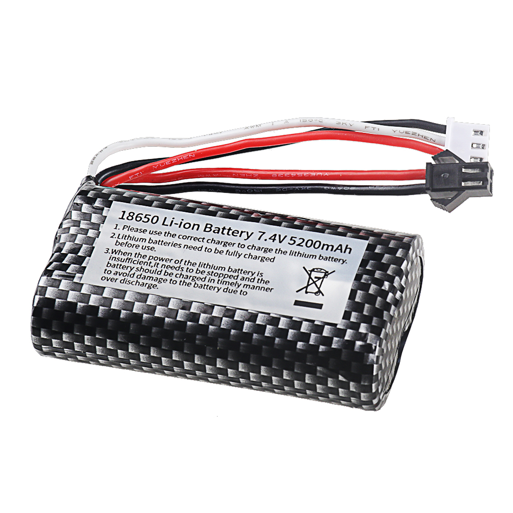 18650 7.4V 5200mAh Li-ion batt - огляд і ціна Drone Battery Li-Ion