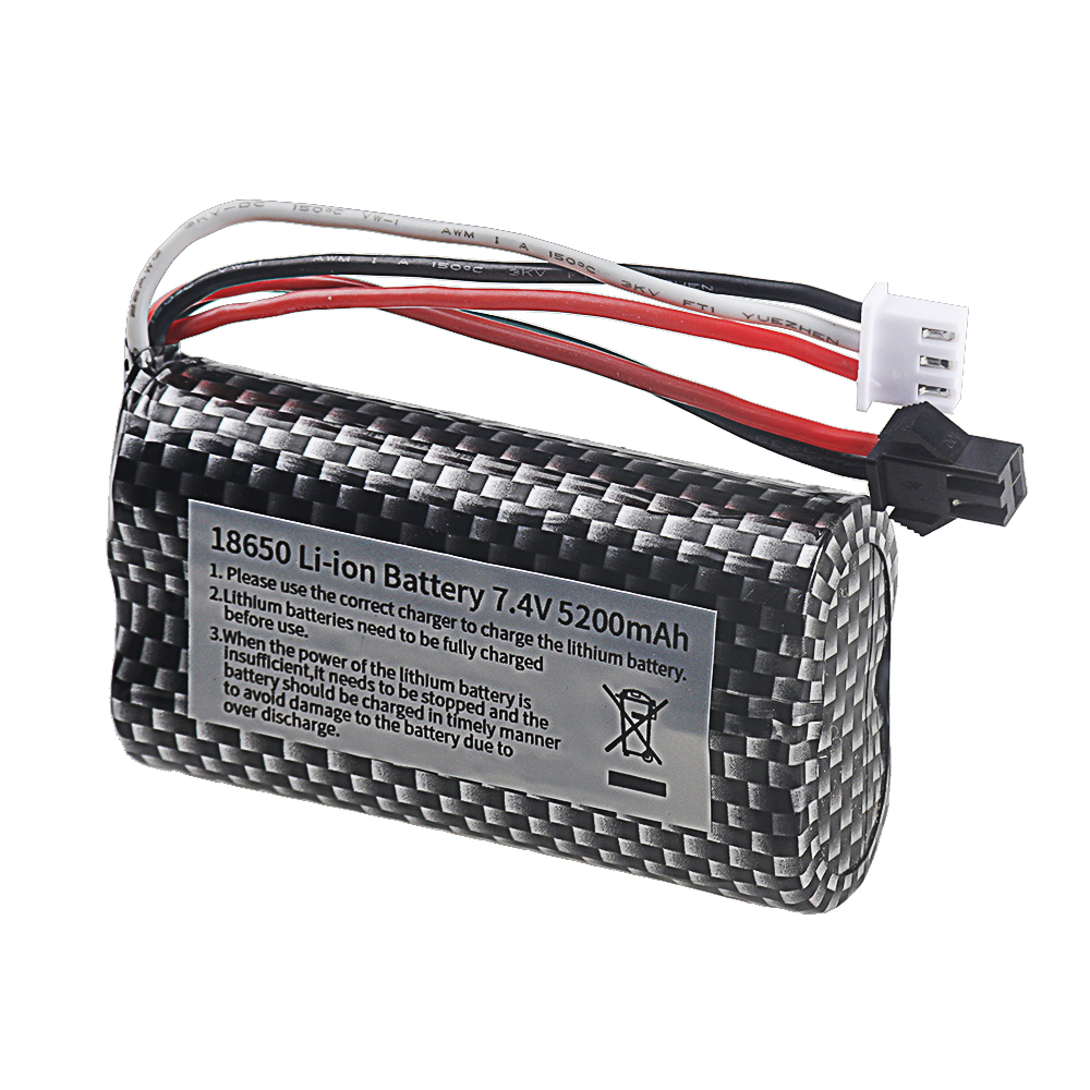 18650 7.4V 5200mAh Li-ion batt - огляд і ціна Drone Battery Li-Ion