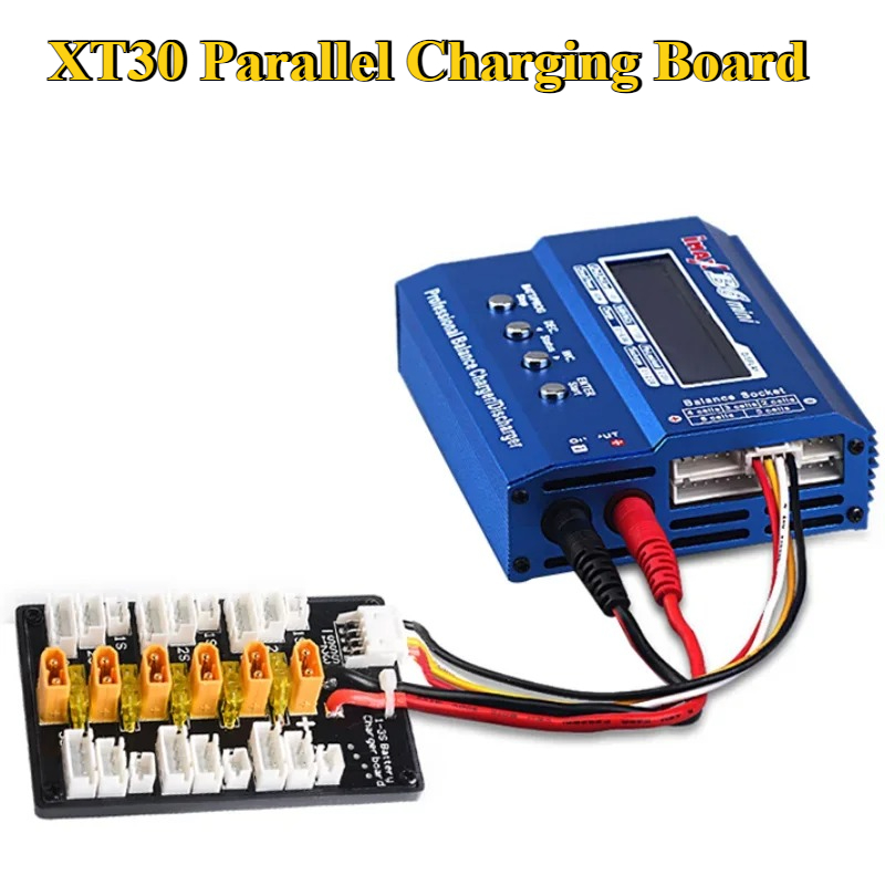 1-5Pcs 1S-3S 20A XT30 Plug Lip - огляд і ціна Drone Battery Parallel Board