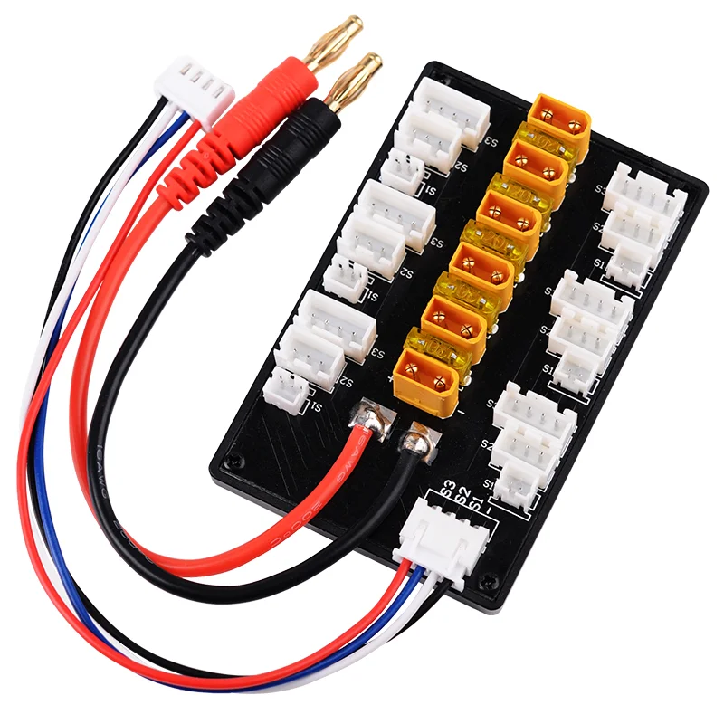1-5Pcs 1S-3S 20A XT30 Plug Lip - огляд і ціна Drone Battery Parallel Board