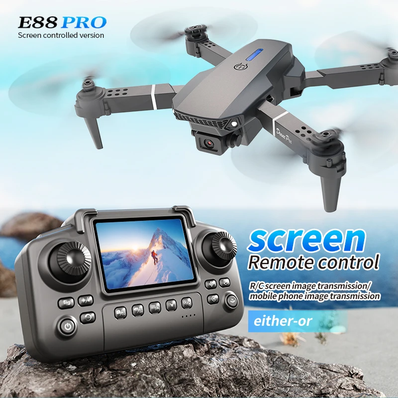Professional E88 PRO Drone wit - огляд і ціна Drone Battery Case