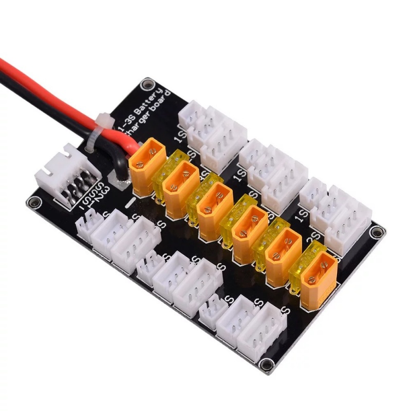 XT30 Plug Lipo Battery Paralle - огляд і ціна Drone Battery Parallel Board