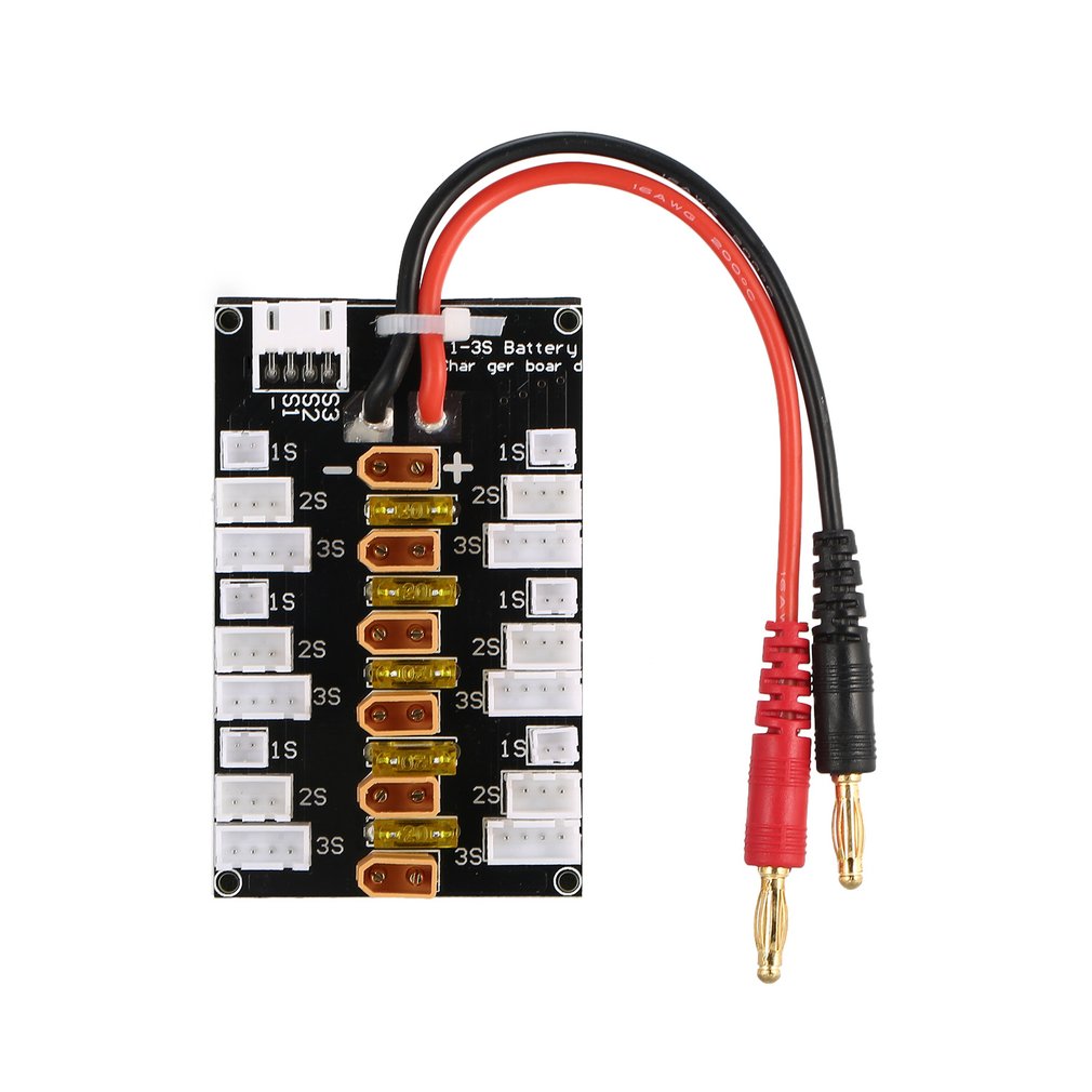 RC Lipo Battery Parallel Charg - огляд і ціна Drone Battery Parallel Board