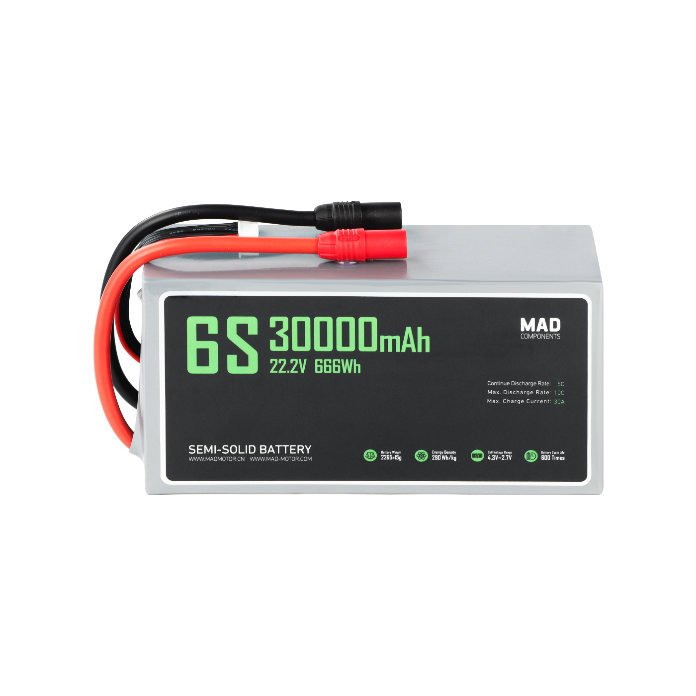 ATV 6S 30Ah High Power Drone S - огляд і ціна Drone Battery Lipo