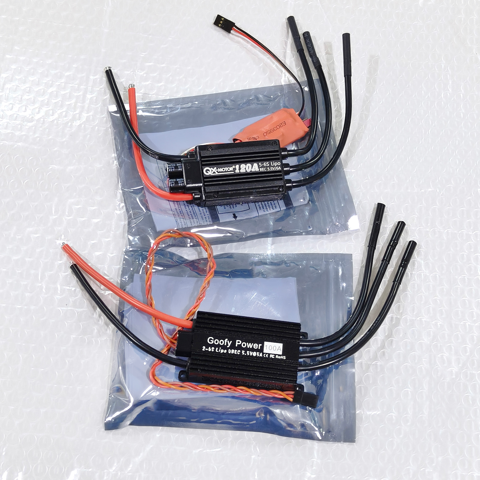QX-MOTOR Brushless ESC series  - огляд і ціна Drone Battery Plate