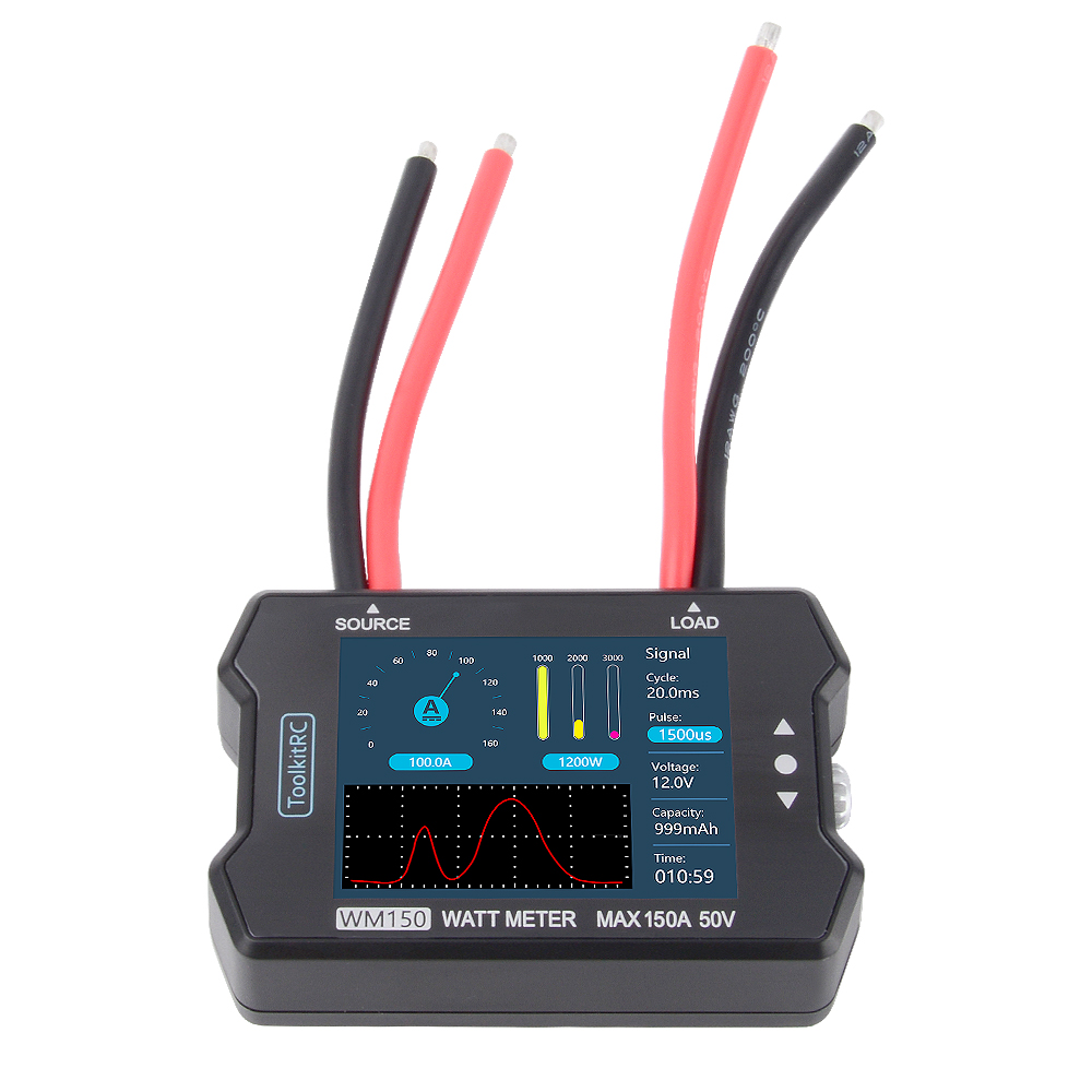 ToolkitRC WM150 150A 50V Watt  - огляд і ціна Drone Battery Voltage Checker