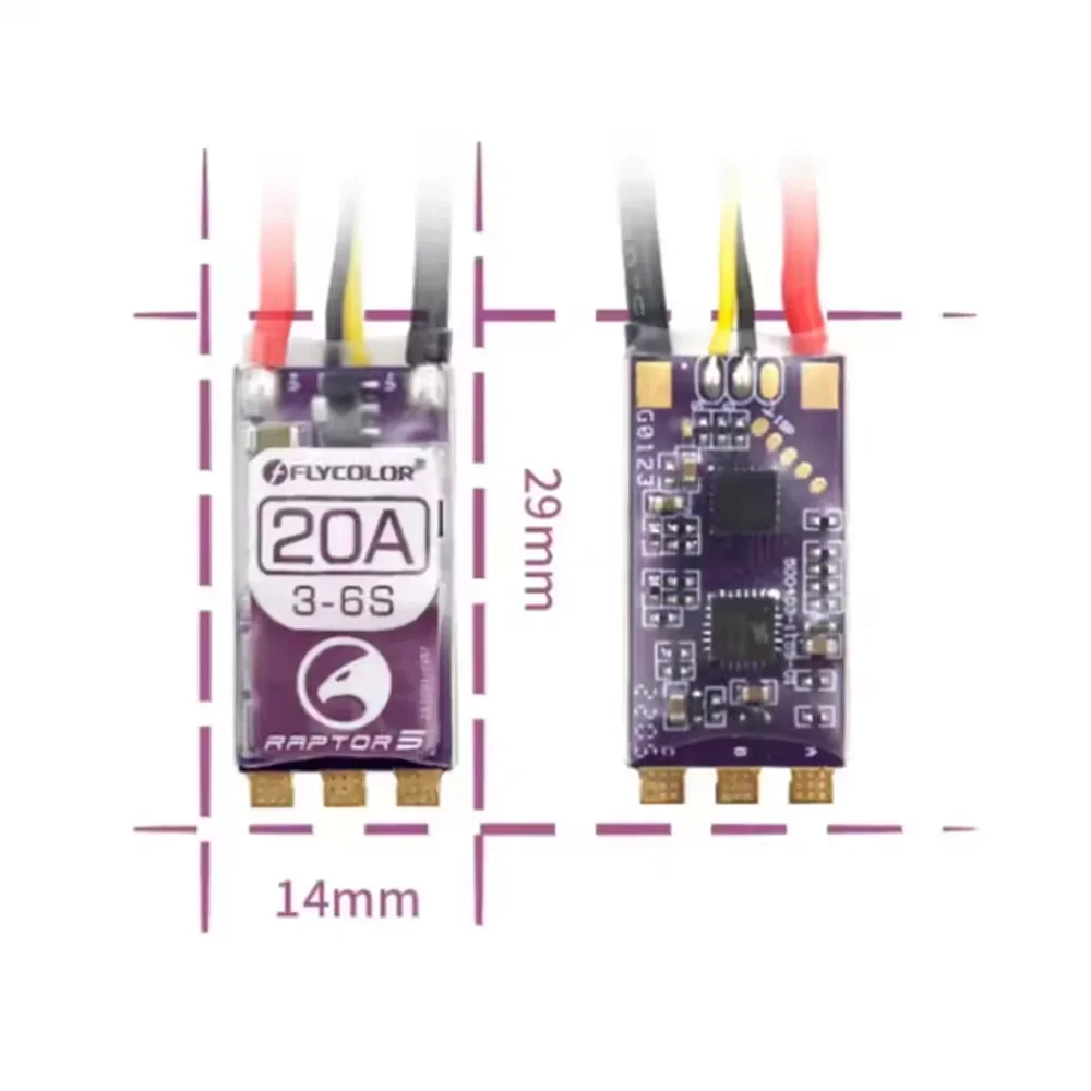 FLYCOLOR Raptor 5 20A 35A 45A  - огляд і ціна Drone Battery 6S