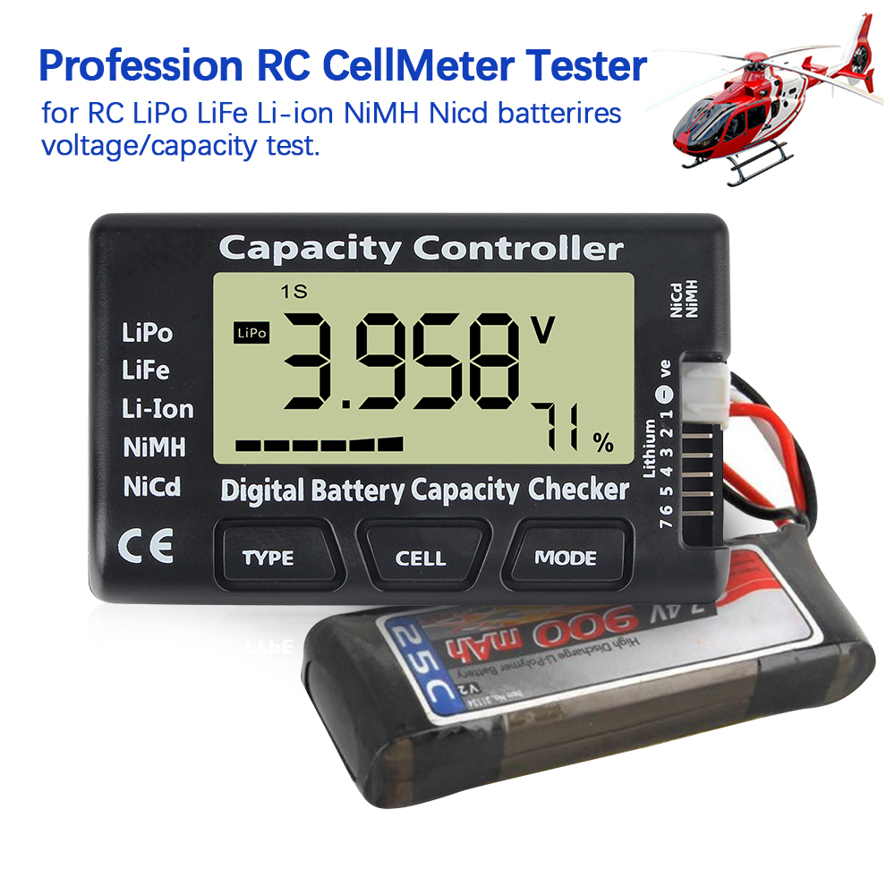 CellMeter 7 Battery Voltage Ca - огляд і ціна Drone Battery Voltage Checker