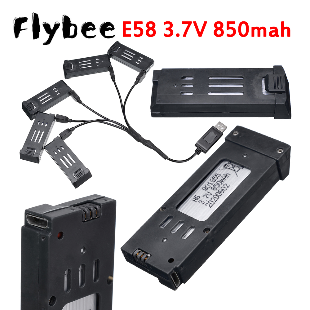 3.7V 850mAh RC Drone Battery f - огляд і ціна Drone Battery Lipo