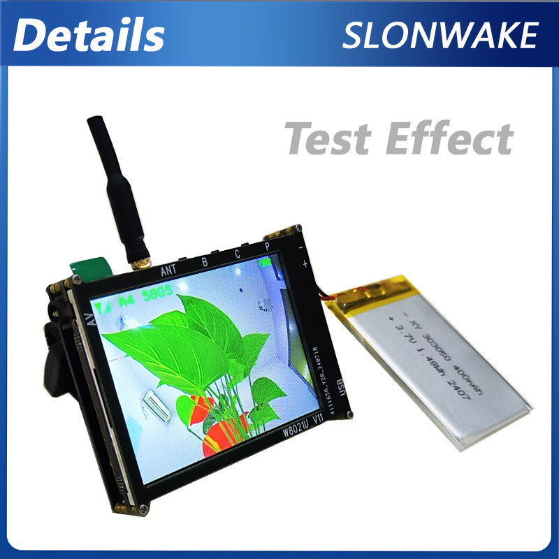 Micro 5.8G 56CH 2.4 Inch LCD 4 - огляд і ціна Drone Battery Plate