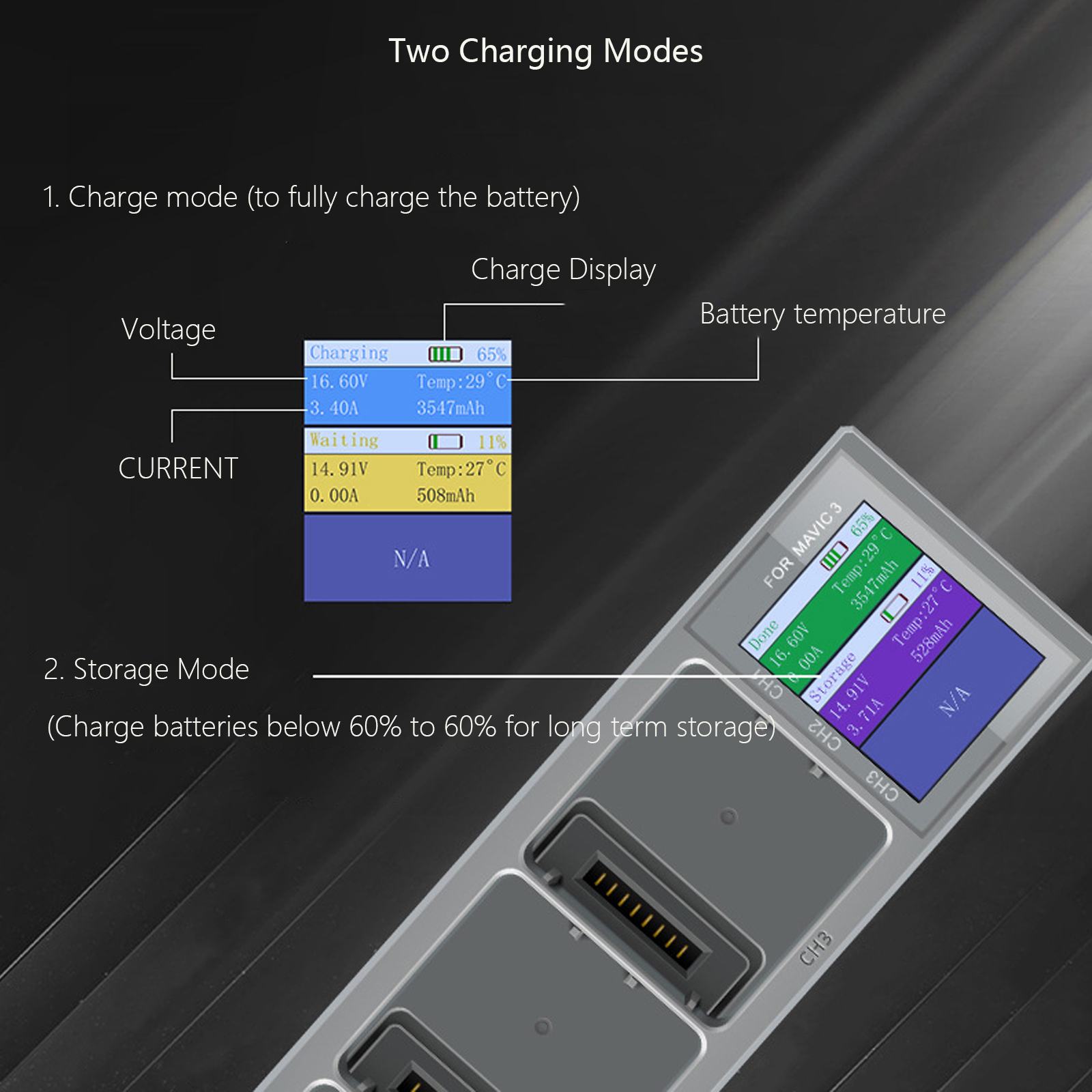 New 3 In 1 Charging Hub for DJ - огляд і ціна Drone Battery Balance Charger