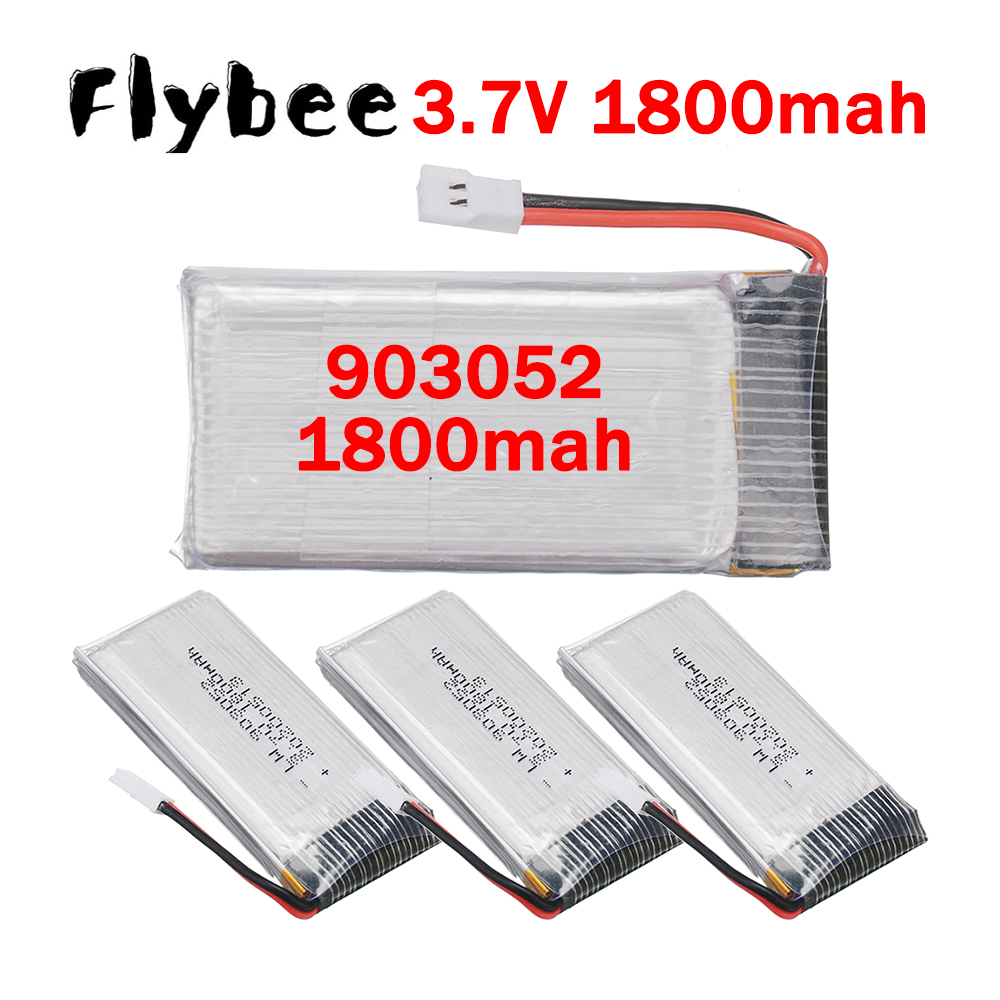 5IN1 Charger 903052 3.7V 1800m - огляд і ціна Drone Battery Lipo