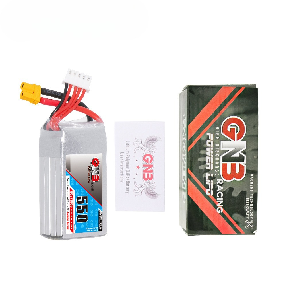 550mAh 4S 14.8V 80C with XT30  - огляд і ціна Drone Battery 4S