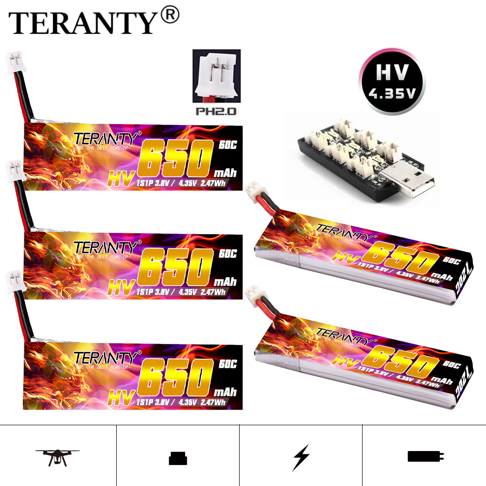 1/3/5/10PCS TREANTY 1S 4.35V H - огляд і ціна Drone Battery Li-Ion