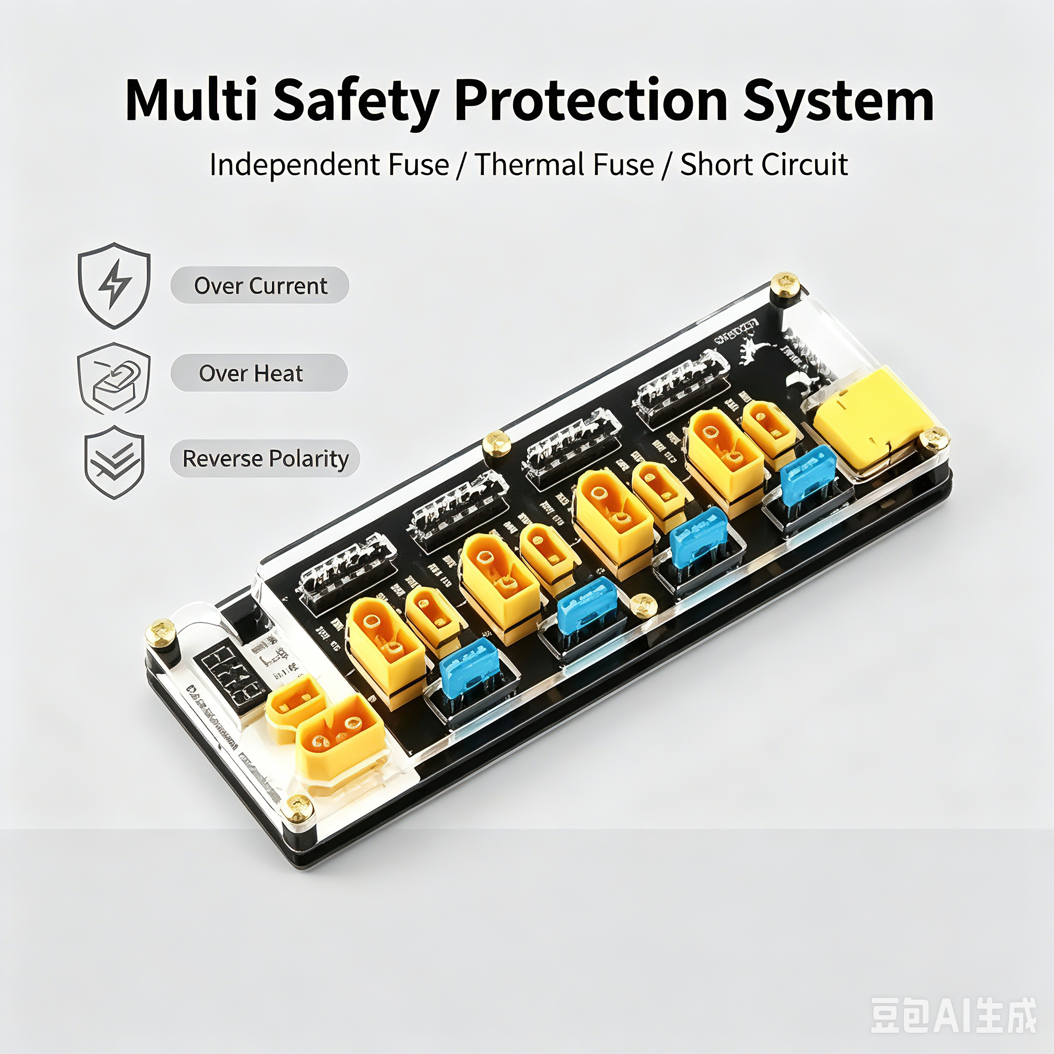 HGLRC ThorPro 1P 2-6S LiPo Par - огляд і ціна Drone Battery Parallel Board