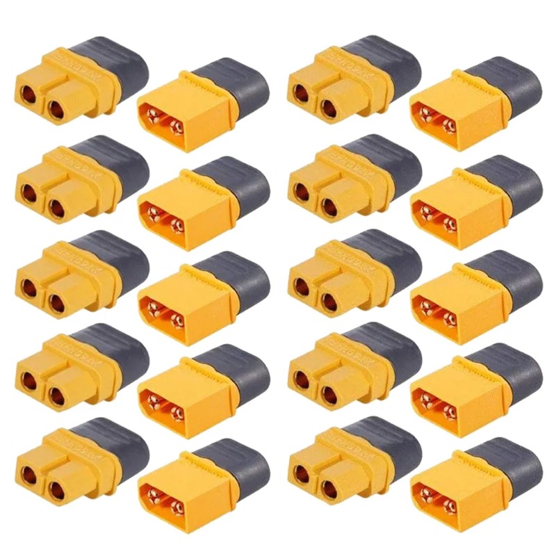 1Pair XT60H Female Bullet Conn - огляд і ціна Drone Battery Connector