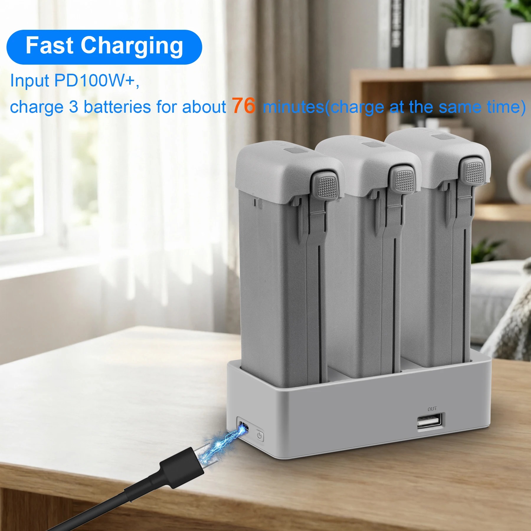 For DJI AVATA360 Drone Battery - огляд і ціна Drone Battery Balance Charger