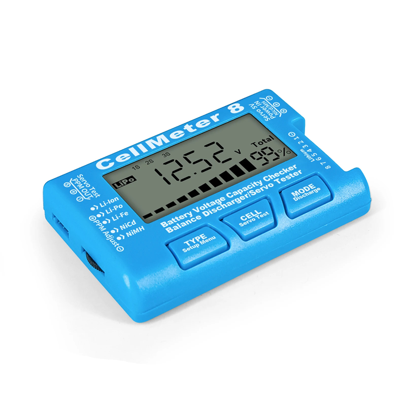 CellMeter 8 Digital Battery Ca - огляд і ціна Drone Battery Voltage Checker