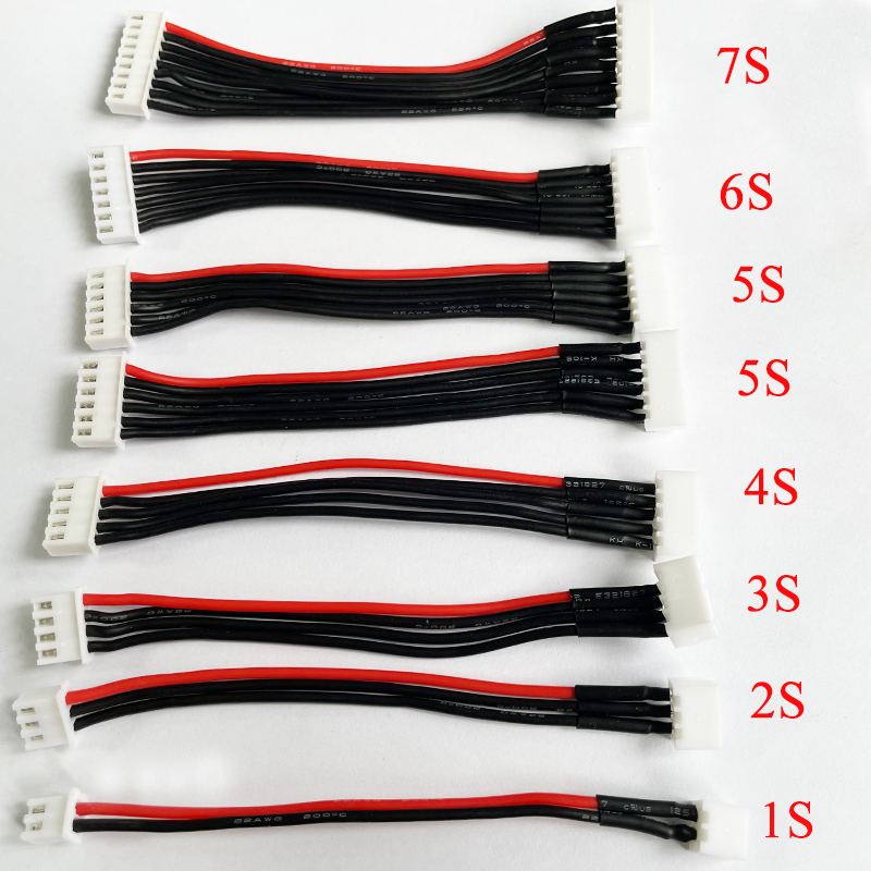 5pcs/lot JST-XH 1S 2S 3S 4S 5S - огляд і ціна Drone Battery 6S