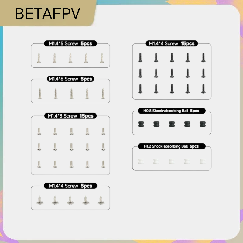 BETAFPV Drone Screw Pack Compa - огляд і ціна Drone Battery Bag