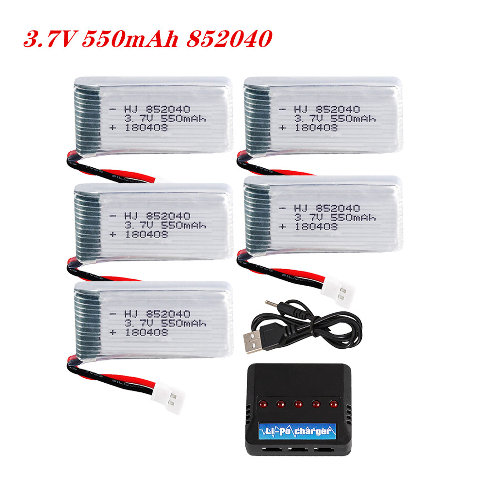 3.7V 550mAh 25C Lipo Battery 8 - огляд і ціна Drone Battery Lipo