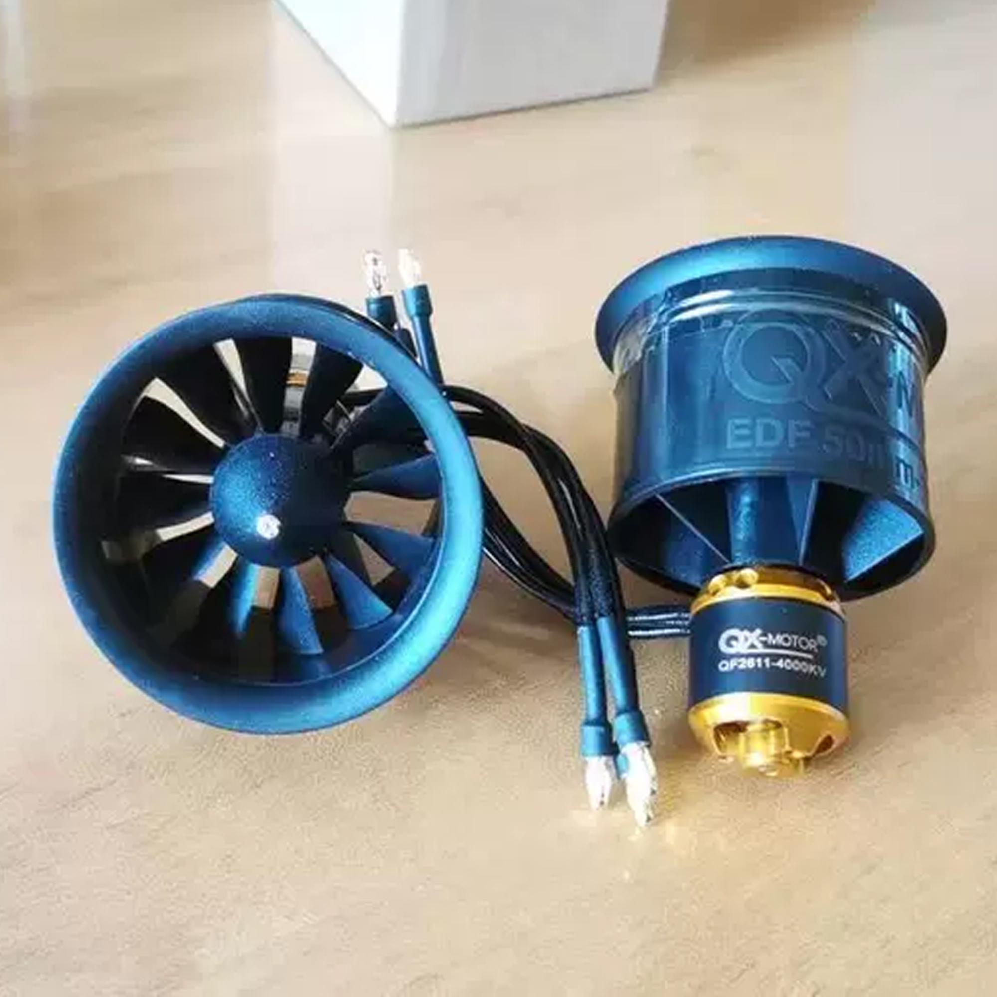 QX-MOTOR EDF 50mm QF2611 3S-4S - огляд і ціна Drone Battery 4S
