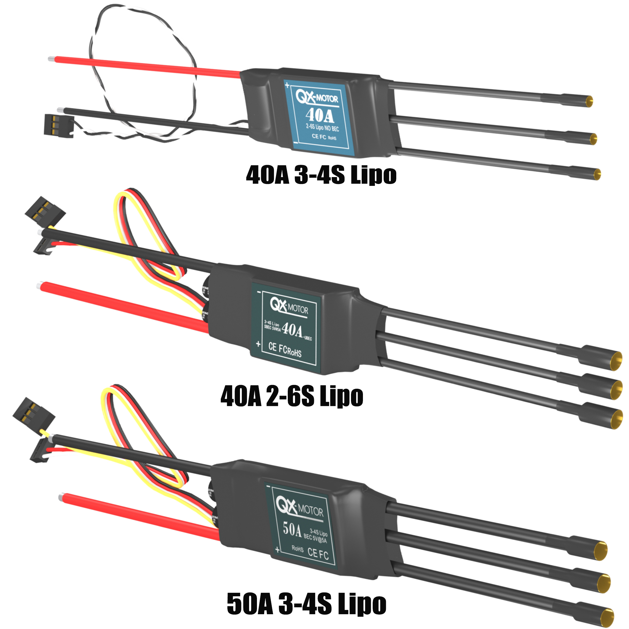 QX-MOTOR EDF 50mm QF2611 3S-4S - огляд і ціна Drone Battery 4S