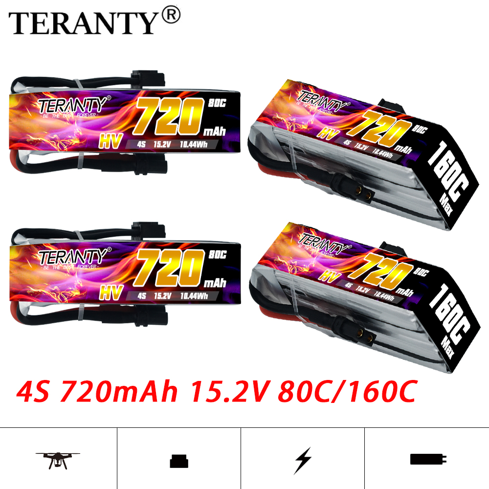 TERANTY 720mAh 4S 15.2V HV Lip - огляд і ціна Drone Battery Plate