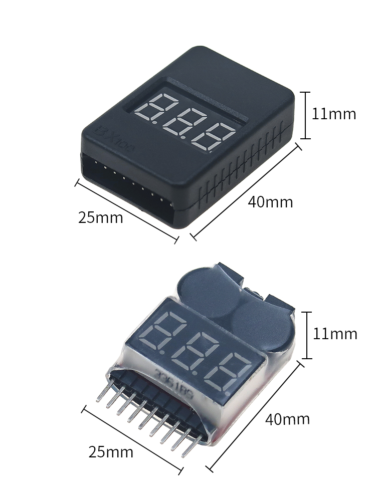 1-8S Battery Voltage Tester Al - огляд і ціна Drone Battery Alarm