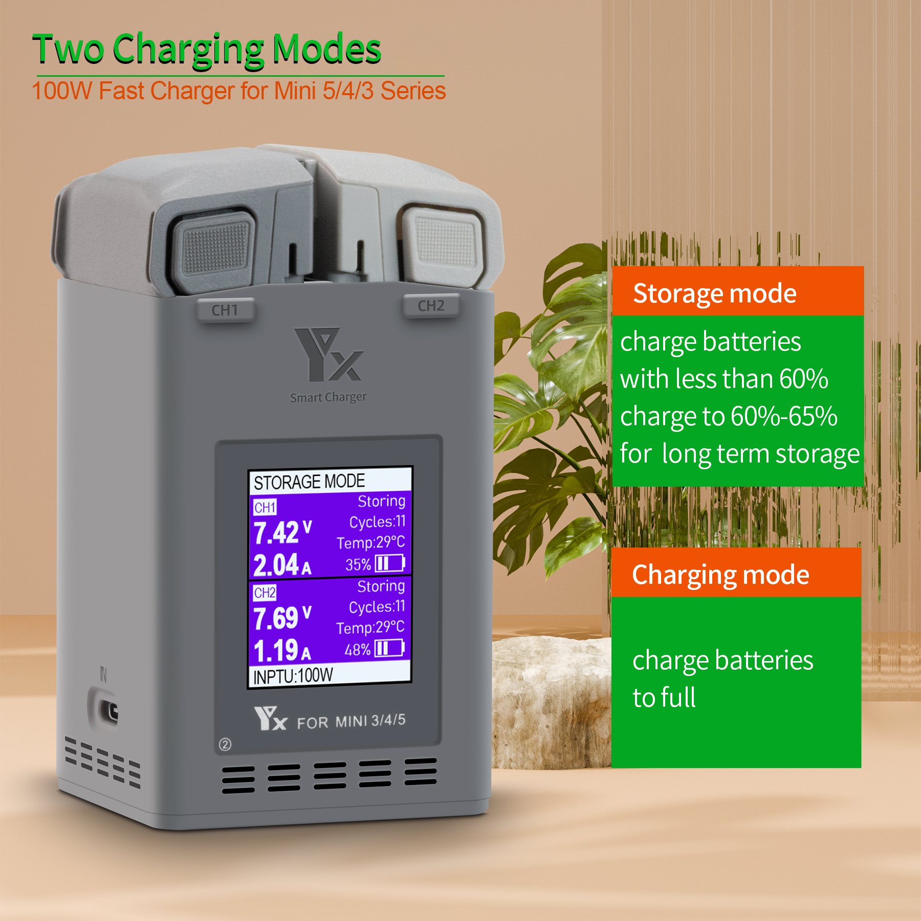 100W Intelligent Battery Charg - огляд і ціна Drone Battery Balance Charger