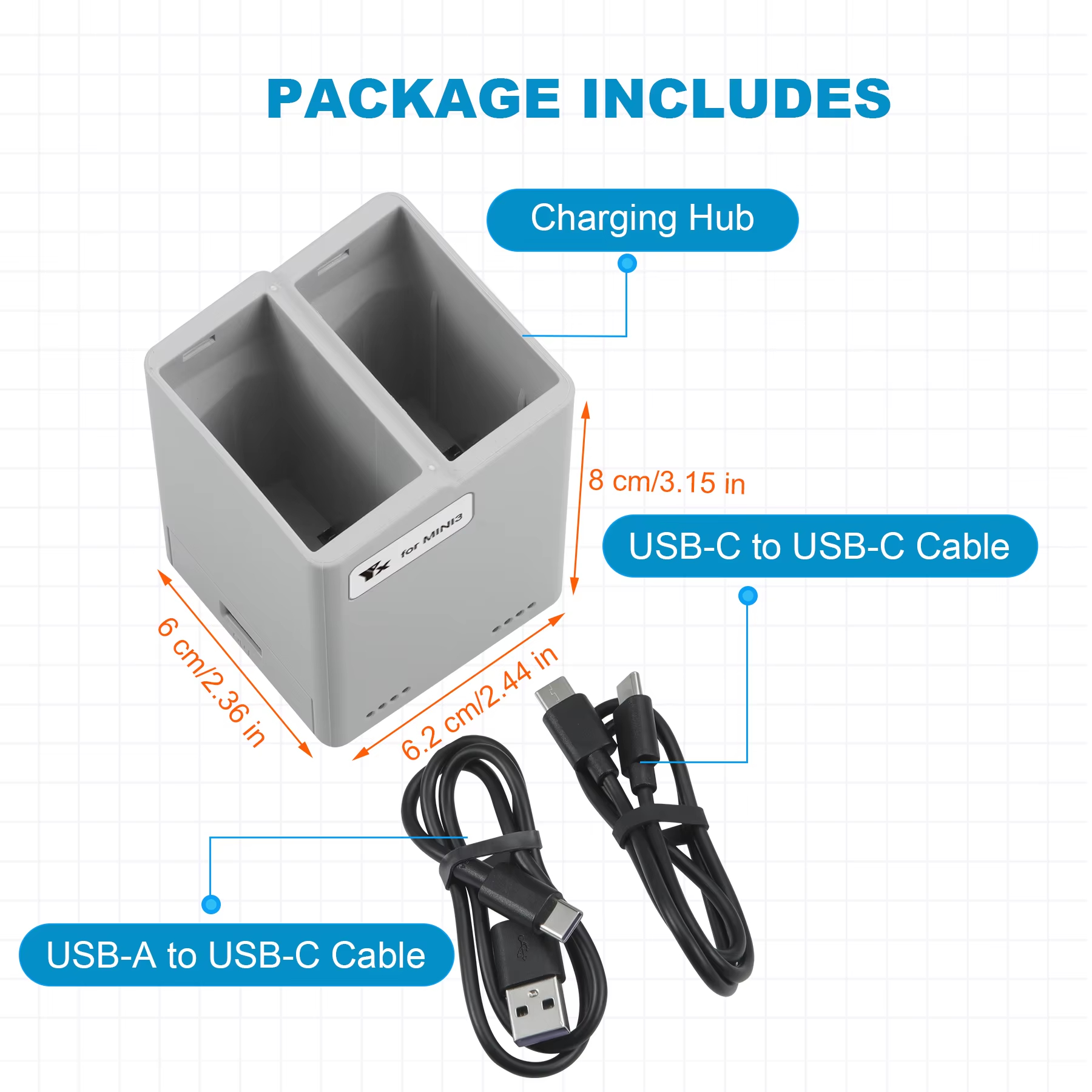 For DJI Mini 3Pro/4Pro Battery - огляд і ціна Drone Battery Balance Charger