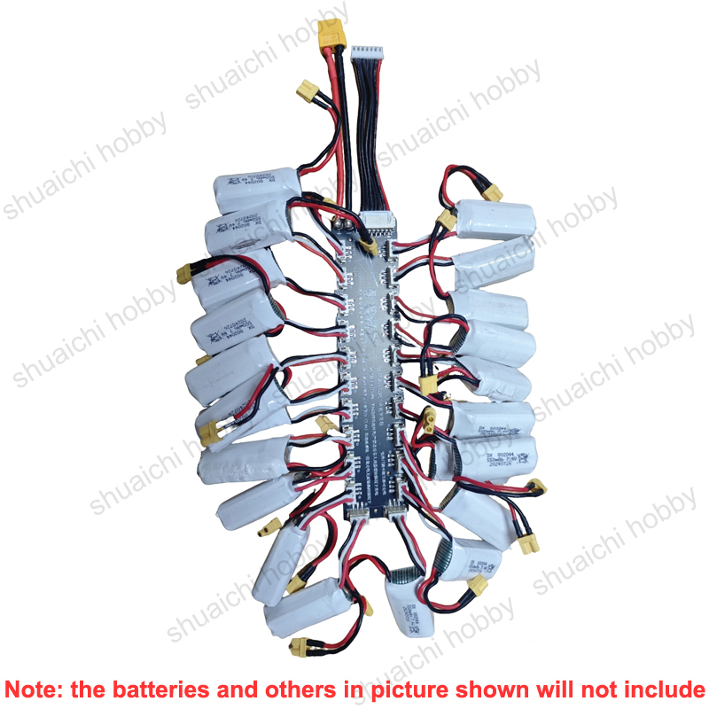 1PCS 2S (7.4V) Battery Paralle - огляд і ціна Drone Battery Parallel Board