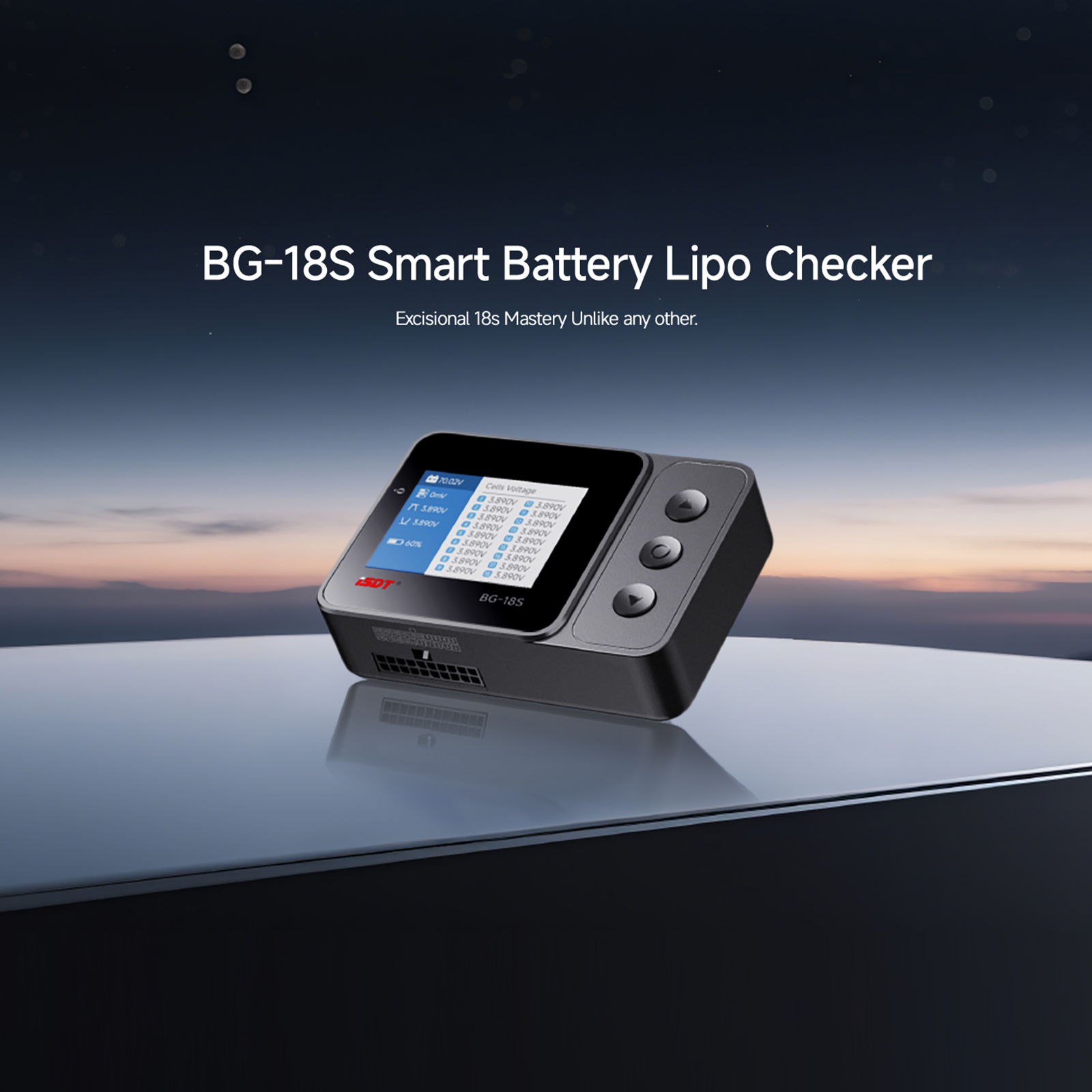 ISDT BG-18S Smart Battery Chec - огляд і ціна Drone Battery Voltage Checker
