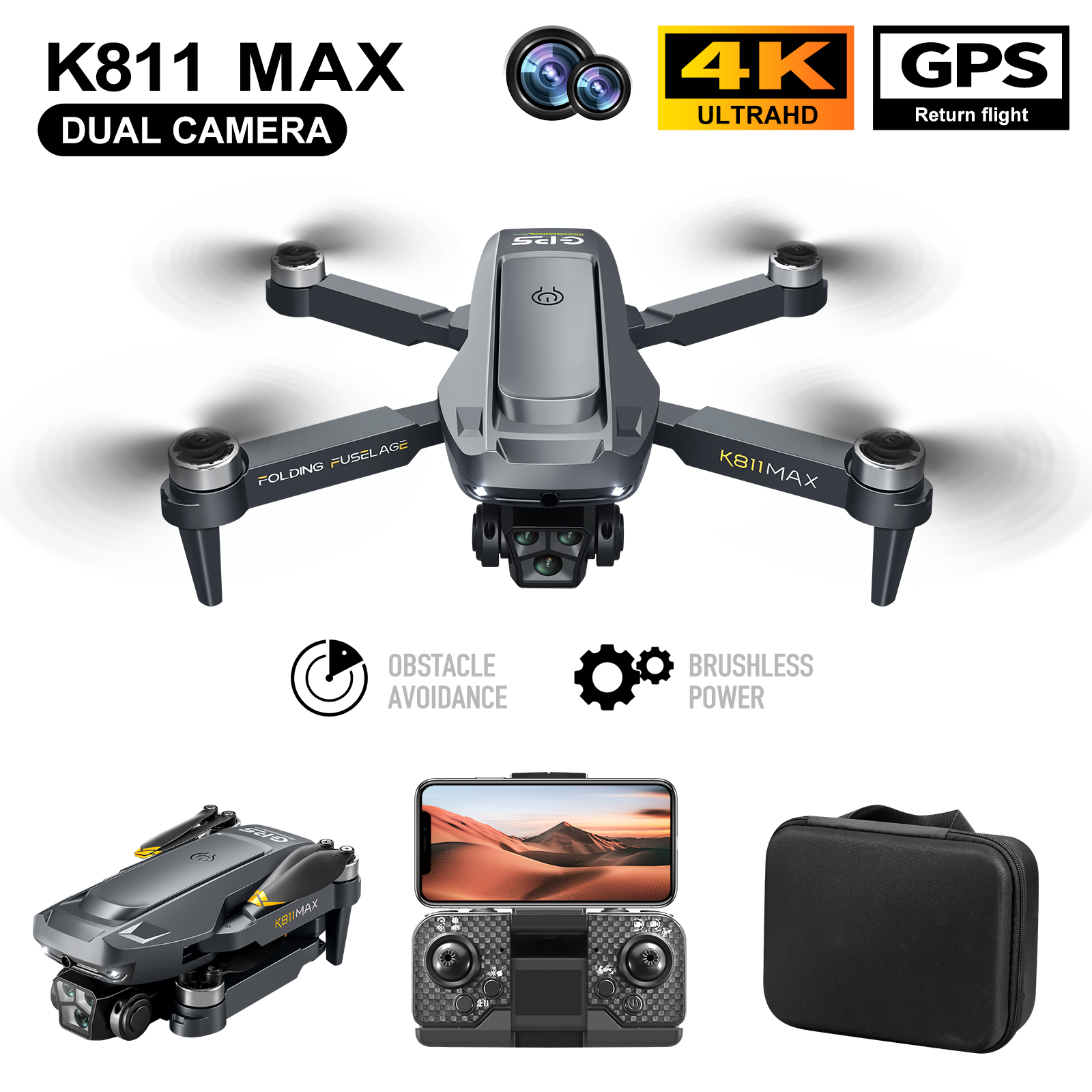 K811MAX Quadcopter Drone: Brus - огляд і ціна Drone Battery Box
