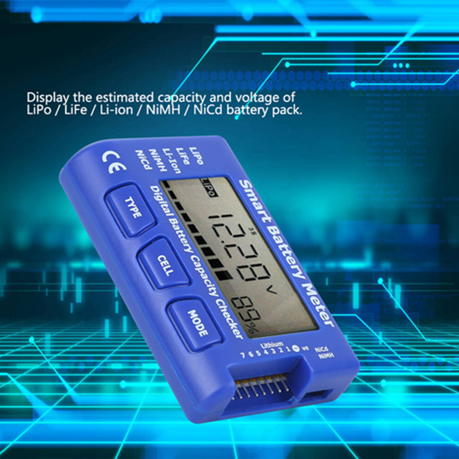 5‑In‑1 Intelligent Digital Bat - огляд і ціна Drone Battery Voltage Checker