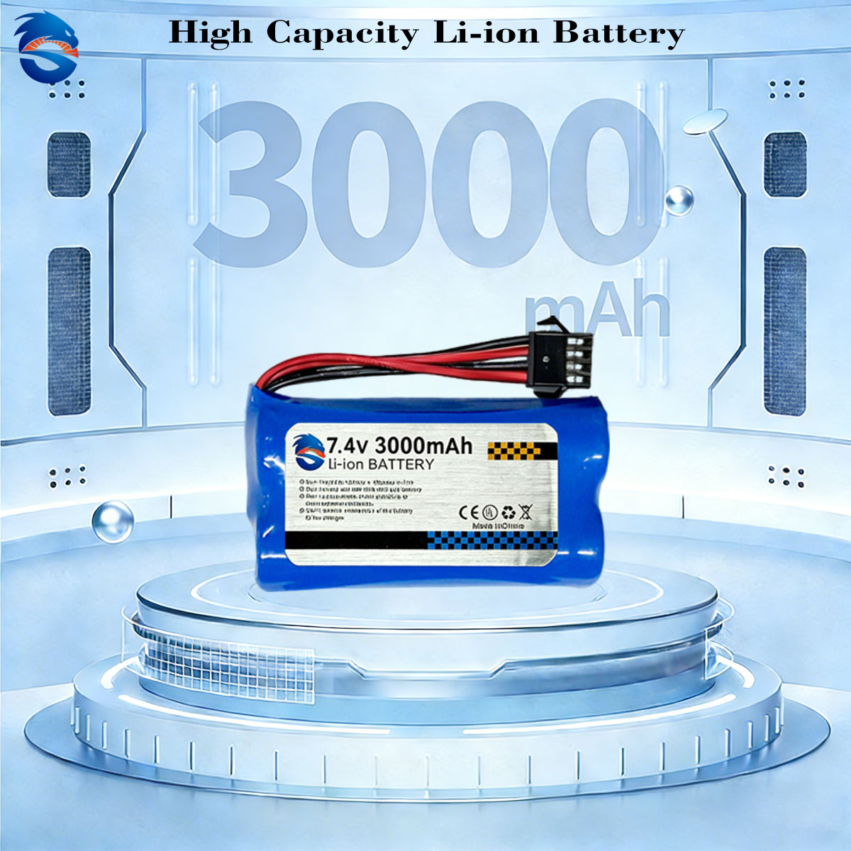 Skymaker 7.4V 3000mAh 2S Li-Io - огляд і ціна Drone Battery Li-Ion