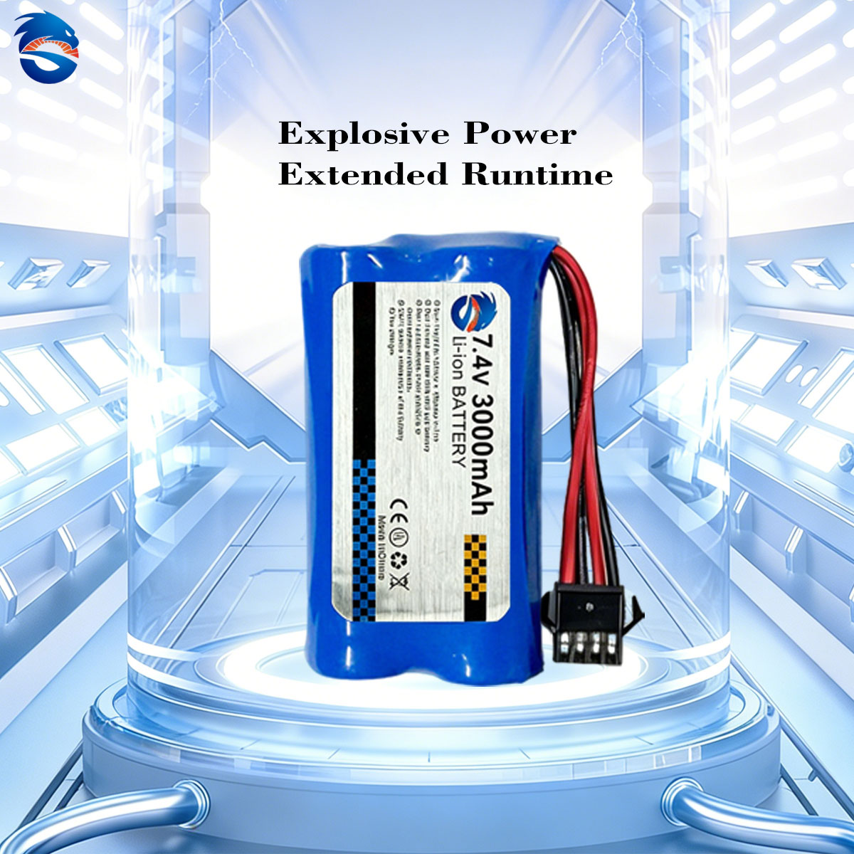 Skymaker 7.4V 3000mAh 2S Li-Io - огляд і ціна Drone Battery Li-Ion