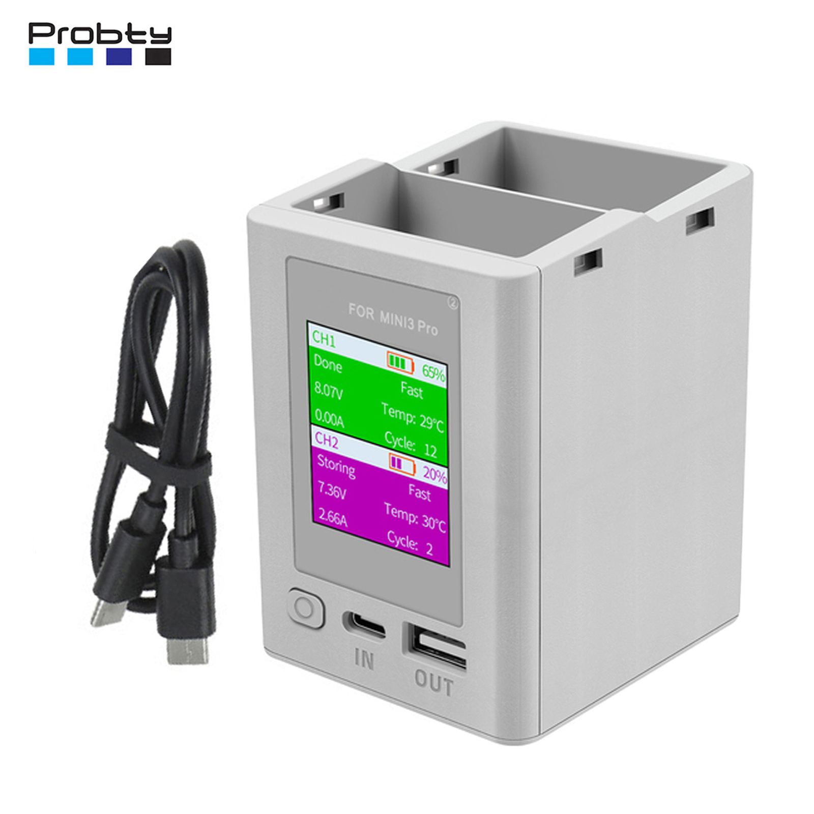 Charger Hub For DJI Mini 4 Pro - огляд і ціна Drone Battery Balance Charger