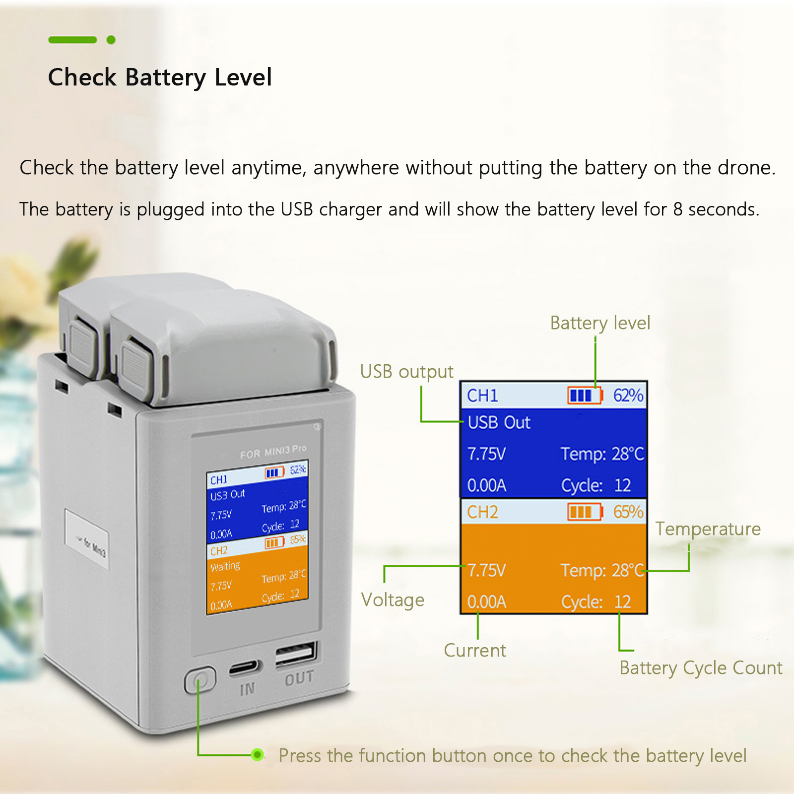 Charger Hub For DJI Mini 4 Pro - огляд і ціна Drone Battery Balance Charger